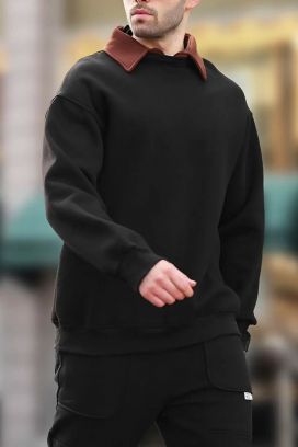 hanorac bărbați KERJEN BLACK