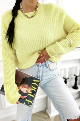 pulover TREFIOLA YELLOW