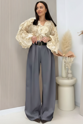 pantaloni RELFODA GREY