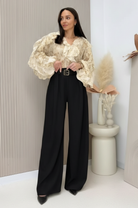 pantaloni RELFODA BLACK