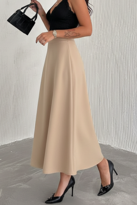 fustă VRELONZA BEIGE