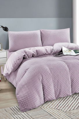 lenjerie de pat SLOVERZY LILA 160x200 cm bumbac 3 piese