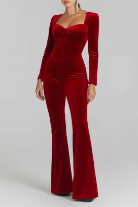 salopetă BAGRONSA RED