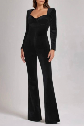 salopetă BAGRONSA BLACK