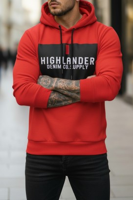 hanorac bărbați MEFRIDO RED