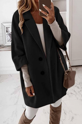 palton OLFONJA BLACK