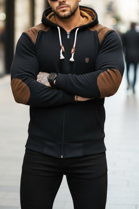 hanorac bărbați ZORFOZO BLACK