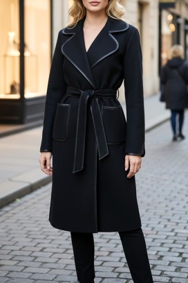 palton POLERFA BLACK