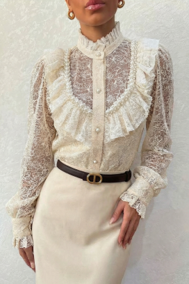 cămașă damă GLENDILA ECRU