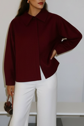 cămașă damă DERMINZA BORDO