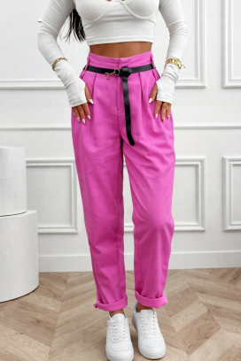 pantaloni GERVELZA FUCHSIA