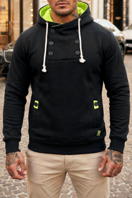 hanorac bărbați BOLTONO BLACK