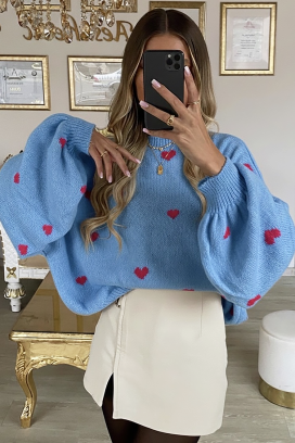 pulover LUBILZA BLUE