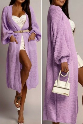 cardigan GABROLDA LILA