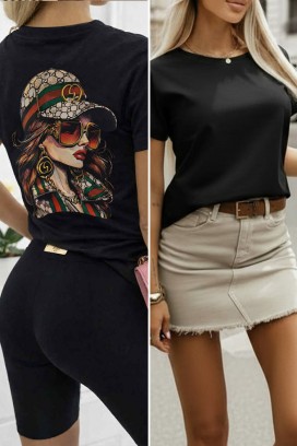 tricou ZLORENDA BLACK