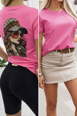 tricou ZLORENDA PINK