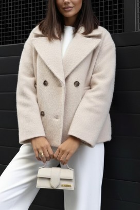 palton POLOBENZA ECRU