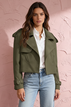 geacă YOVILZA KHAKI