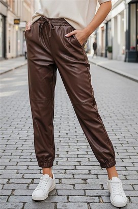 pantaloni GARBONA BROWN