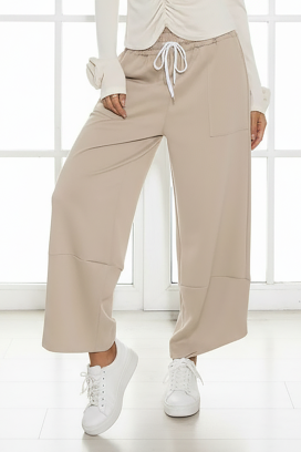 pantaloni SAGUERA BEIGE