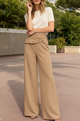 pantaloni SVEROLZA CAMEL