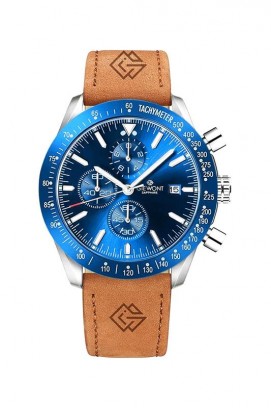 ceas pentru bărbați Giewont Chronograph Sapphire Blue