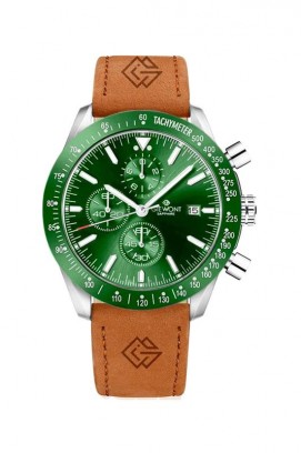 ceas pentru bărbați Giewont Chronograph Sapphire Green