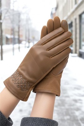 mănuși damă VAKALZA BROWN