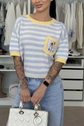 pulover PLOLELONDA SKY