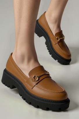 mocasini damă KSIOVERLA BROWN