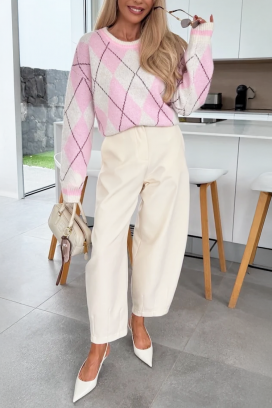pantaloni DLOLENZA BEIGE