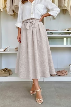 fustă PROLENZA MOCHA