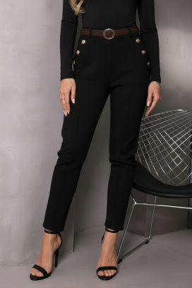 pantaloni ZIRVELLA BLACK