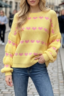 pulover ANDGELZA YELLOW