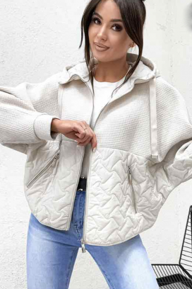 geacă MALEXINA WHITE