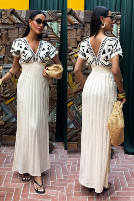 rochie EMPERALZA ECRU