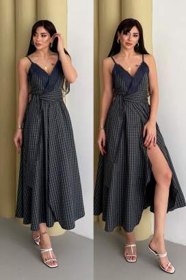 rochie ALEKSINIA KHAKI