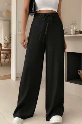 pantaloni NELONZA BLACK