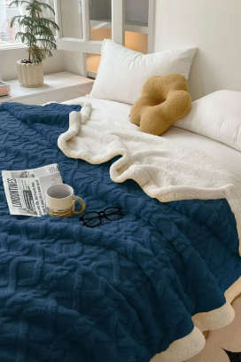 cuvertură de pat ERTIOLJA NAVY 200х220 cm