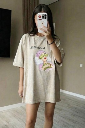 tricou OVELANZA BEIGE