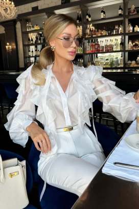 cămașă damă VOLENZA WHITE