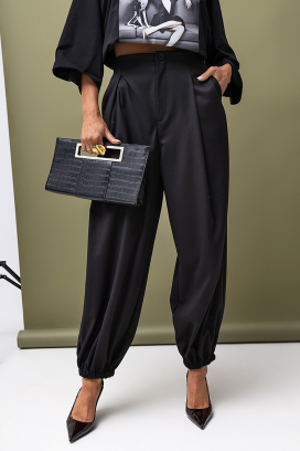 pantaloni DAVRELZA BLACK