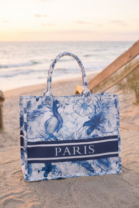 geantă de plajă LUXERIA BLUE