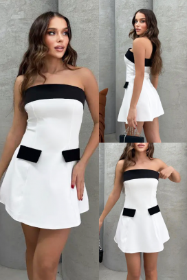 rochie ZAVIRA WHITE