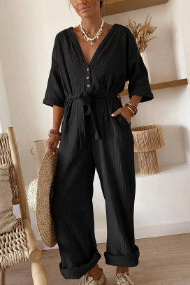 salopetă ZADORIA BLACK