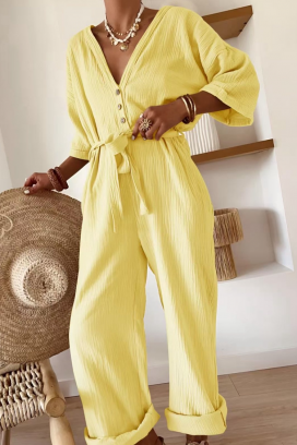 salopetă ZADORIA YELLOW