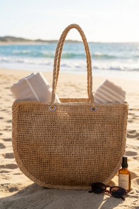 geantă de plajă VLONDILZA BEIGE