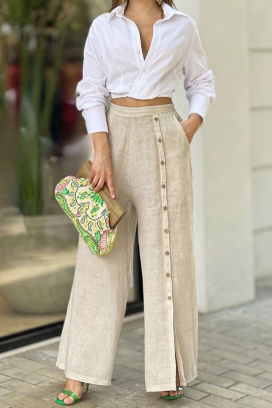 pantaloni AZERIA BEIGE