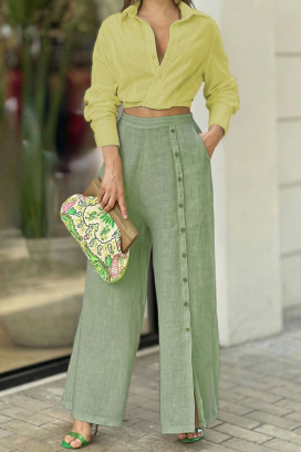 pantaloni AZERIA OLIVE