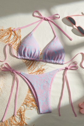 costum de baie HILNEGA PINK